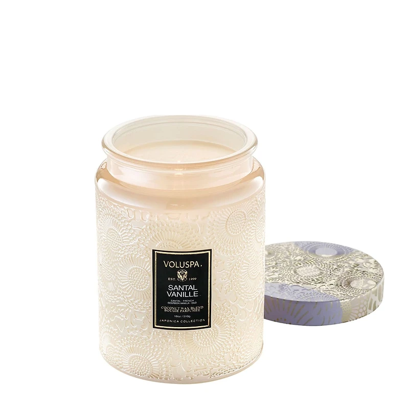 Santal Vanille Large Jar Candle