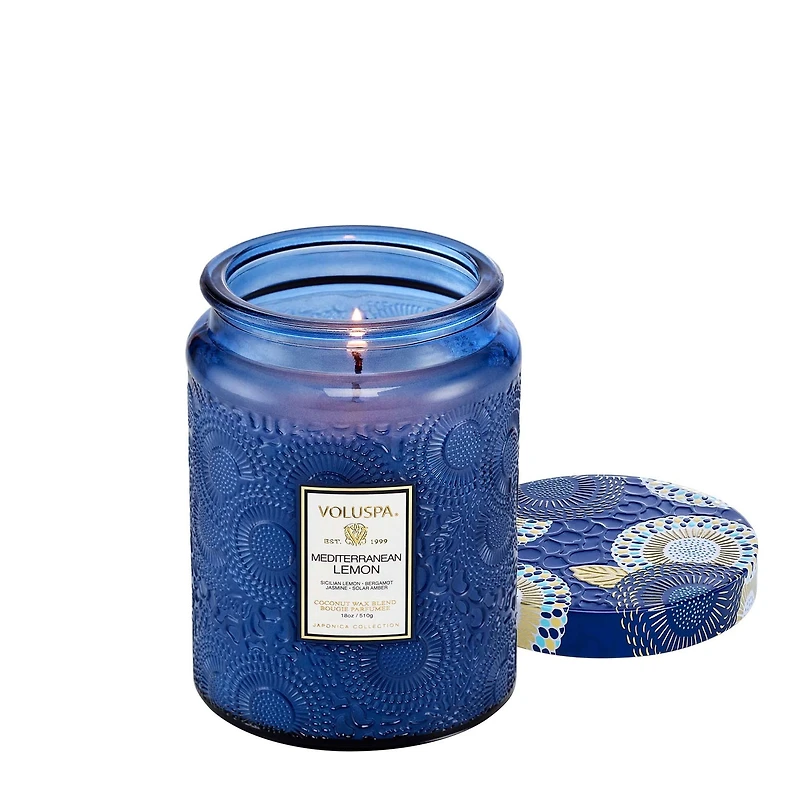 Mediterranean Lemon Large Jar Candle