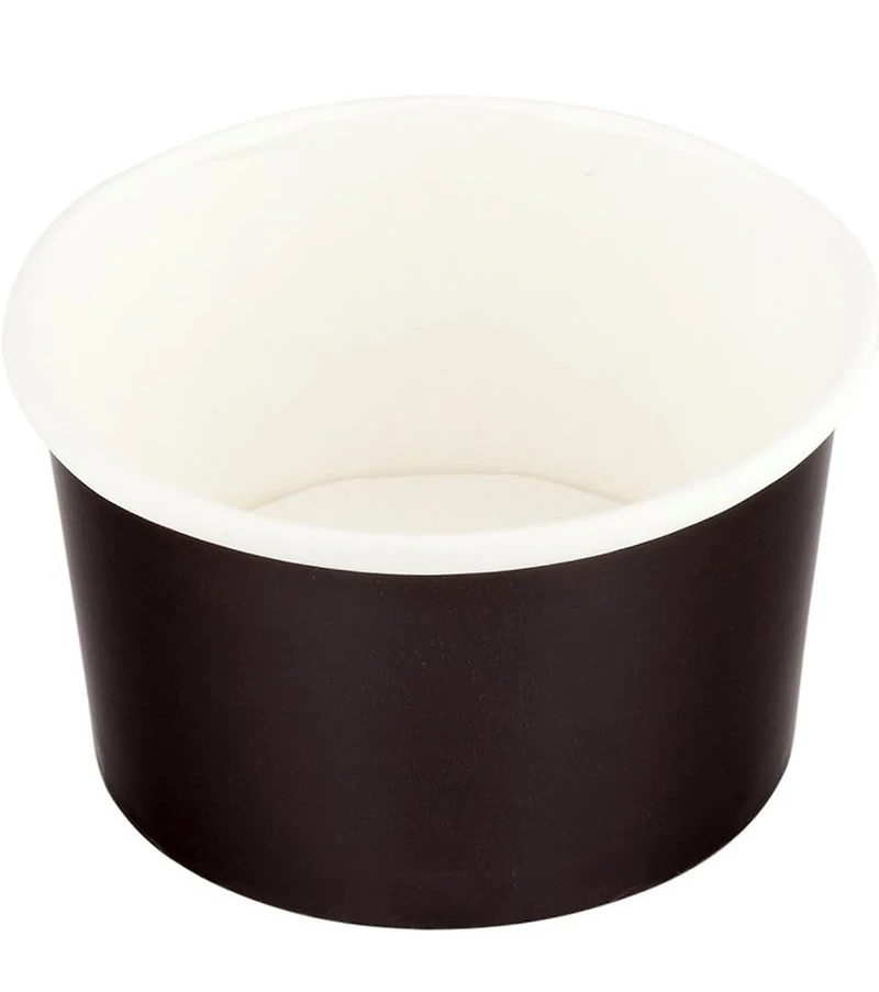 B-200x black ice cream cup