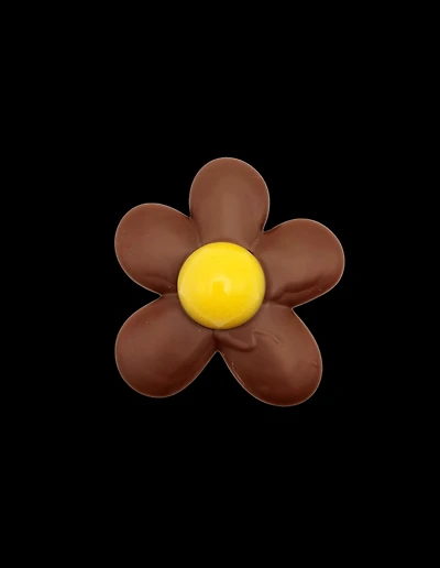 A-18x milk chocolate flowers - For wrapping - 2 to 3 weeks' delivery time - available while stocks last