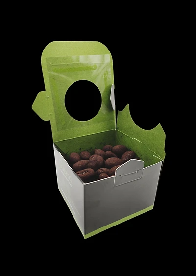 K-Côte d'Ivoire cocoa beans coated in 70% dark chocolate  - 6 boxes