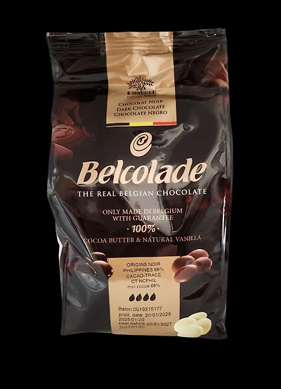 I-Philippines 68% dark chocolate chips 1 kg