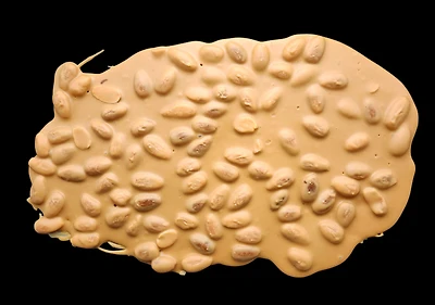 E-Caramel chocolate almond bark (packaged in bags) - To be wrapped - 12 boxes