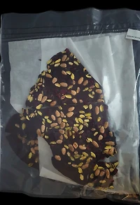 E-Dark chocolate mendiant bark (packaged in bags) - To be wrapped - 12 boxes