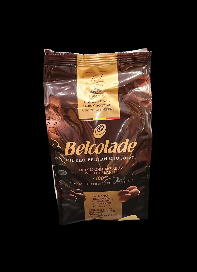 I-New Guinea 73% dark chocolate chips, 1 kg