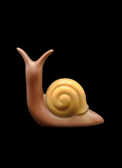 A-1x Smooth Milk Chocolate Snail - For packaging - 3 to 4 weeks for delivery - available while supplies last