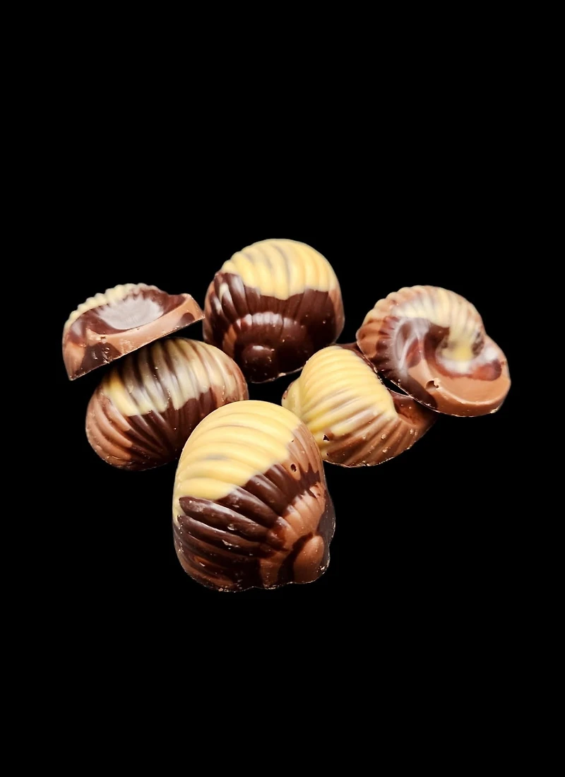 A-12X7 escargots praliné (5 petits et 2 gros)- À emballer - disponible jusqu'à épuisement des stocks