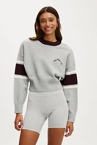 Stripe Knit Pullover