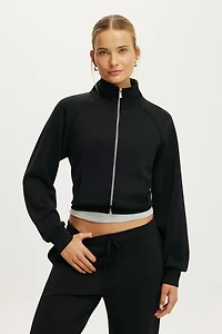 Ultimate Soft Funnel Neck Jacket