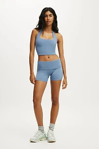 Ultra Soft Roll Over Shortie Short