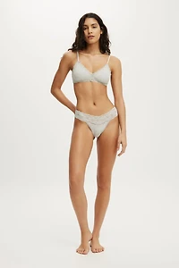 Everyday Lace Comfy G String