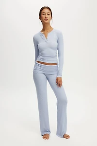 Airy Soft Roll Waist Pant