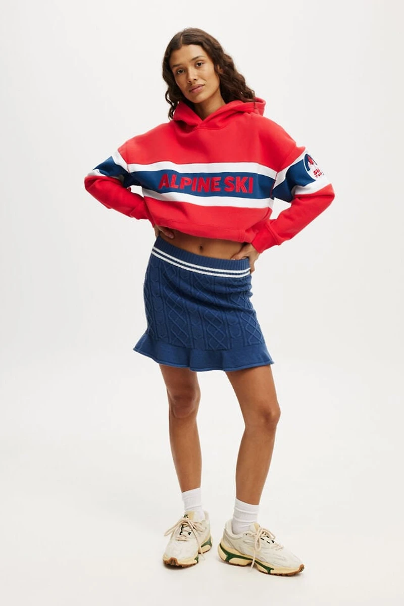 Knit Flippy Skirt