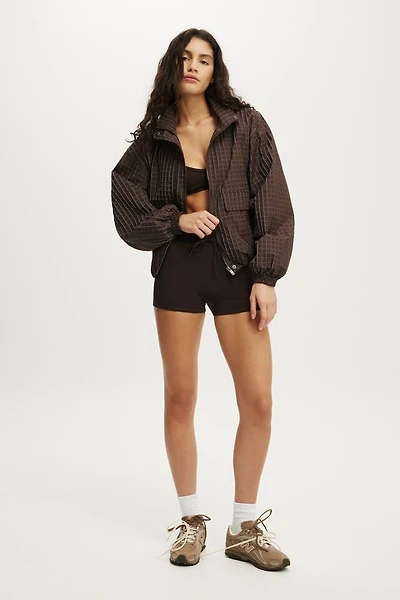 Ultra Soft Tie Front Micro Short
