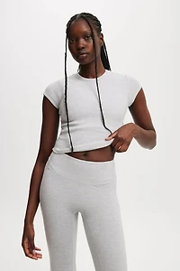 Active Curved Hem Baby Tee