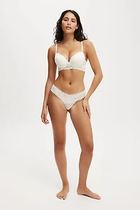 Everyday Lace Thong Brief