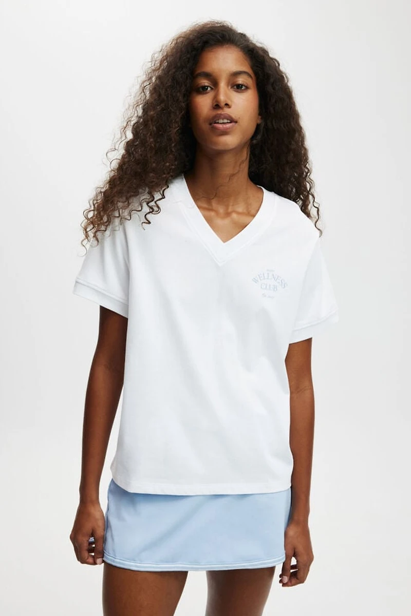 Active V Neck Tshirt
