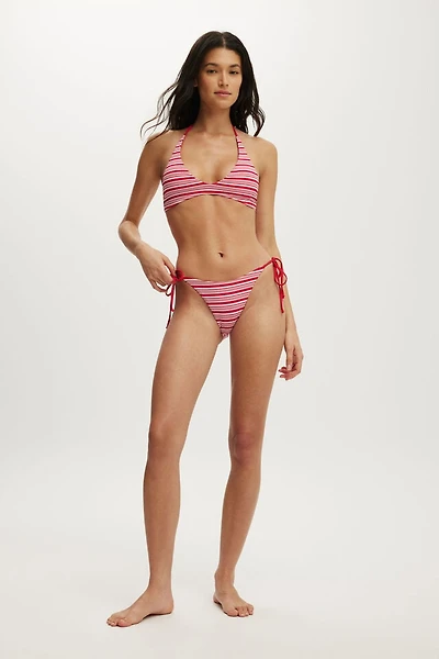 String Tie Side Brazilian Bikini Bottom