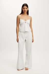 Cotton Soft Wide Leg Pant