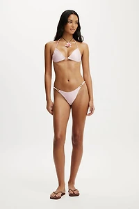 String Tanga Brazilian Bikini Bottom