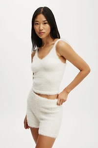 Fluffy Knitted Cami