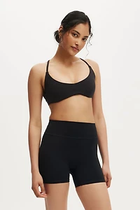 Ultra Soft Minimal Strappy Crop