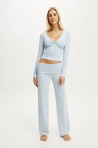 Dreamy Soft Roll Waist Pant