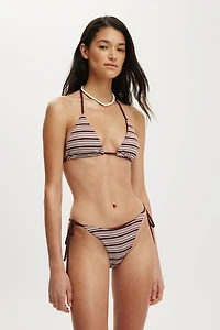 String Triangle Bikini Top