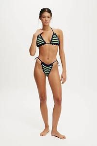 Crochet Tie Side Brazilian Bikini Bottom