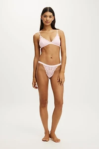 Everyday Lace G String Brief