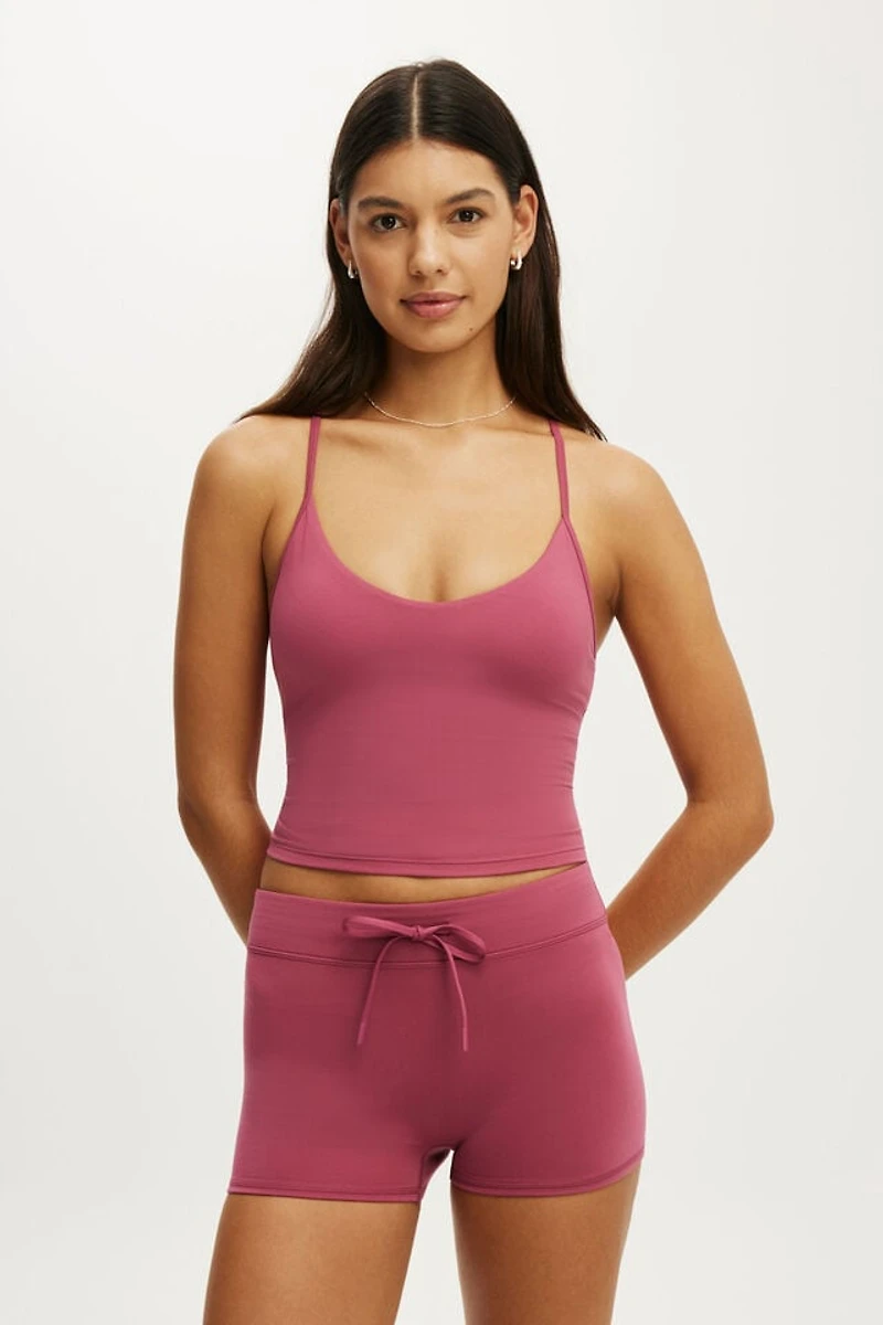 Ultra Soft V Neck Racer Back Tank