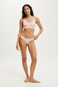 Seamless Low Rise  G String Brief