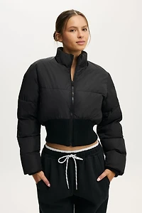 The Mother Puffer Contour Jacket