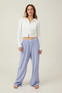 Flannel Boyfriend Boxer Pant