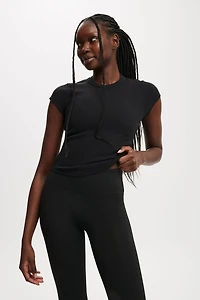 Active Curved Hem Baby Tee