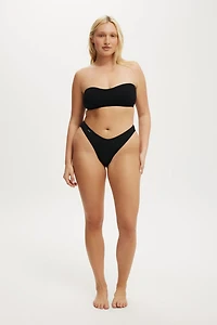 Organic Cotton Rib Cheeky Brief
