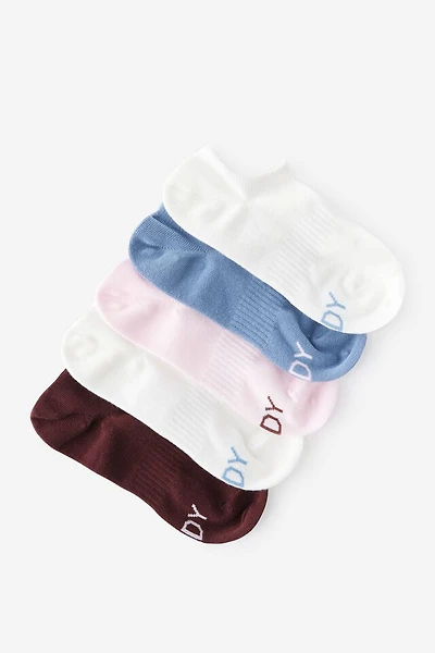 Body Low Cut Sneaker Socks 5Pk