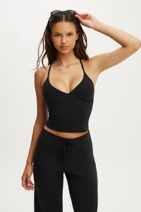 Ultra Soft Tri Crossback Cami