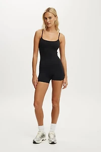 Ultra Luxe Twist Back Shortie Onesie