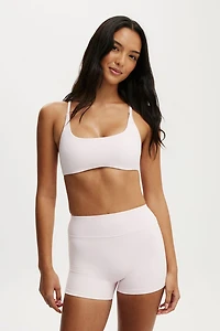 Ultra Luxe Strappy Cross Back Crop