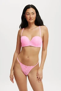 Everyday Lace Strapless Push Up 2 Bra