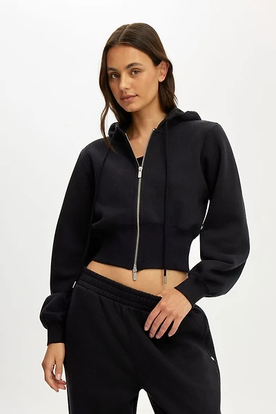 Fleece Contour Zip Through