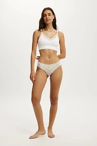 Invisible Lace Bikini Brief