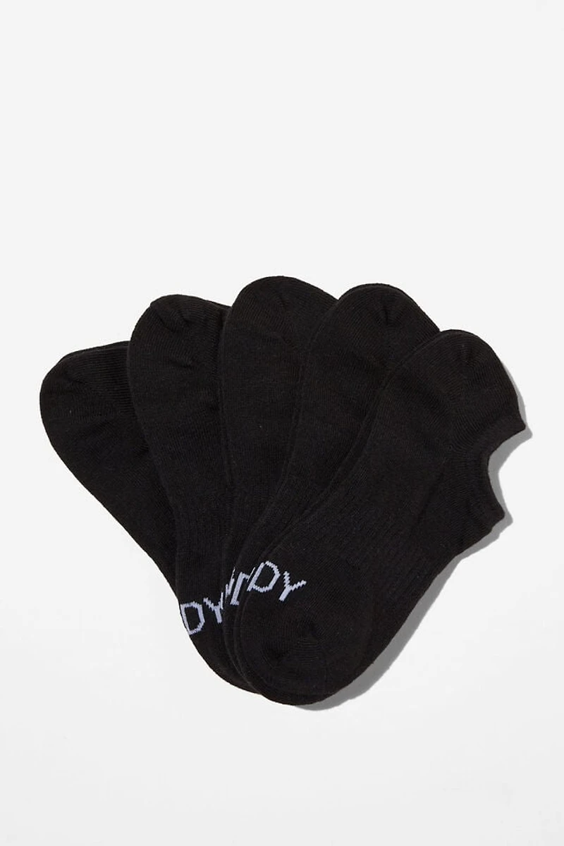 Body Low Cut Sneaker Socks 5Pk