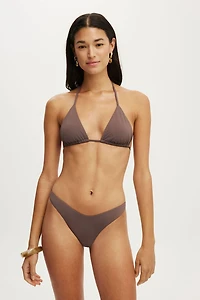 String Triangle Bikini Top