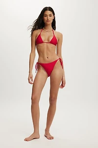 String Tie Side Brazilian Bikini Bottom
