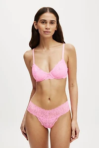 Everyday Lace Underwire Bra