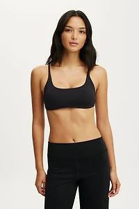 Ultra Luxe Strappy Cross Back Crop