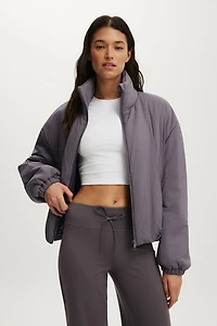 Ultra Light Padded Bomber Jacket