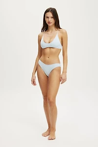 Organic Cotton Rib Bikini Brief